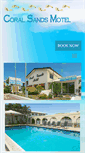 Mobile Screenshot of coralsandsmotel.com.au